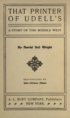 That printer of Udell's