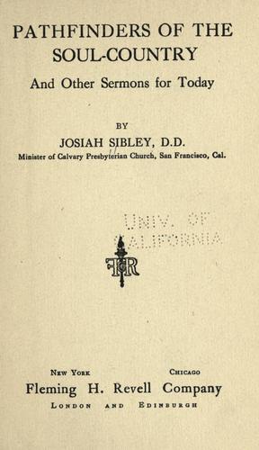 Pathfinders of the soul-country