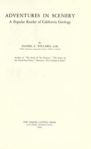 Adventures in scenery