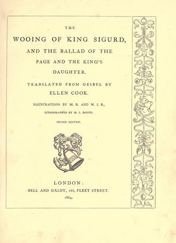 The wooing of King Sigurd