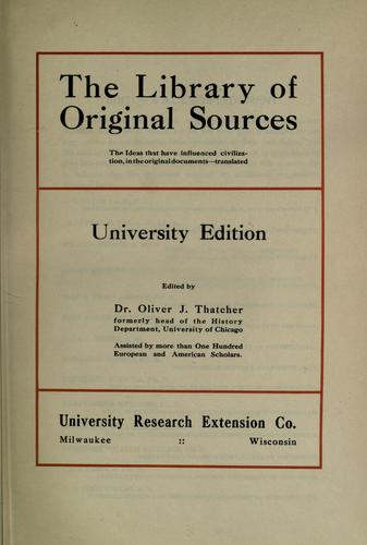 The library of original sources