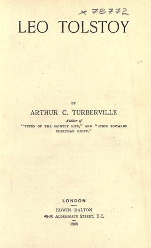 Leo Tolstoy