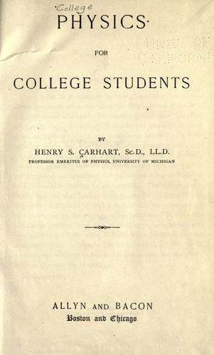 Physics for college students