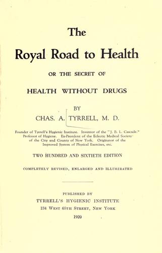The royal road to health