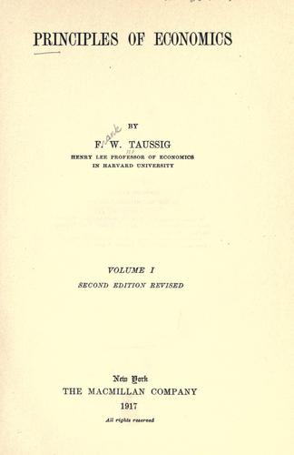 Principles of economics