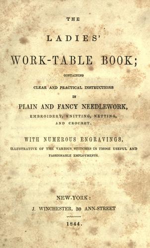 The ladies' work-table book