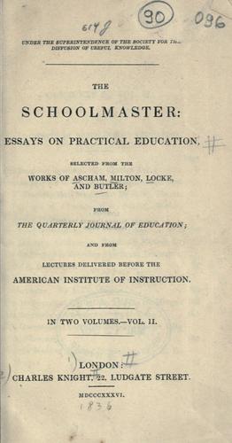 The schoolmaster