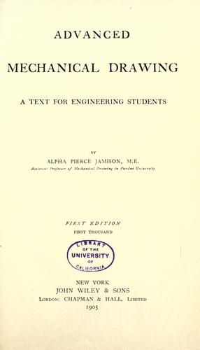 Advanced mechanical drawing
