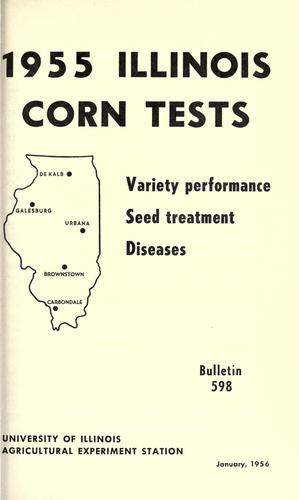 1955 Illinois corn tests