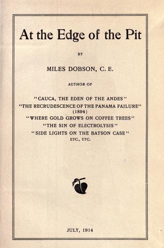 At the edge of the pit