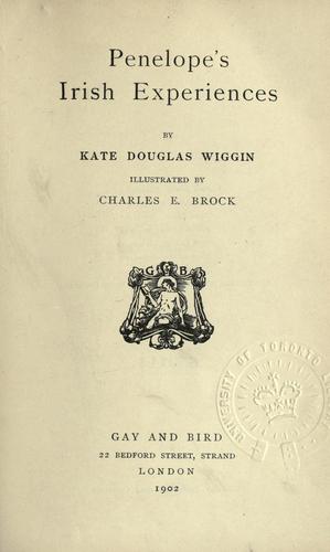 Penelope's Irish experiences.