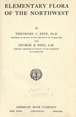 Elementary flora of the Northwest