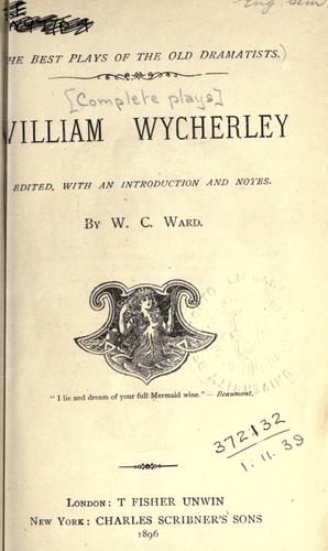 William Wycherley.