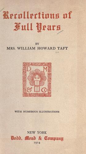 Recollections of full years