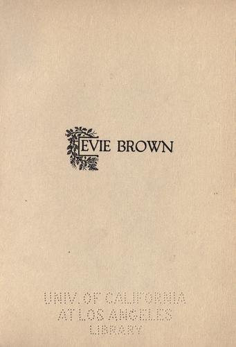 [In memoriam] Evie Brown.