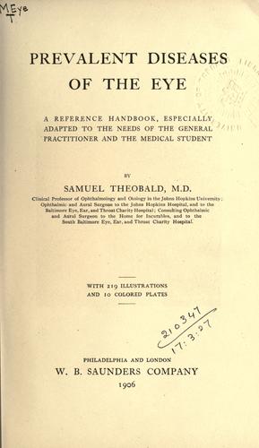 Prevalent diseases of the eye