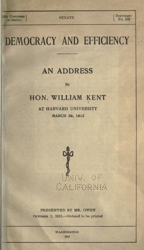 Democracy and efficiency