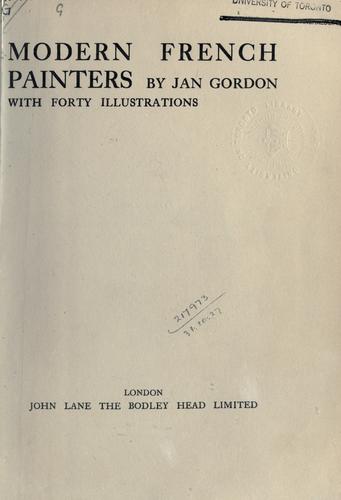 Modern French painters