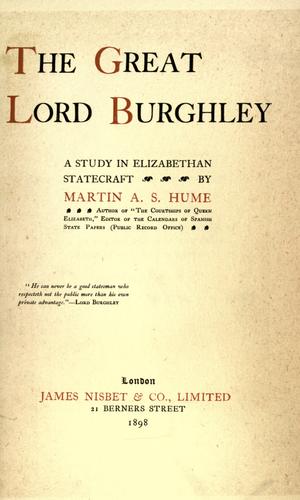 The Great Lord Burghley