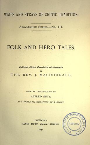 Folk and hero tales