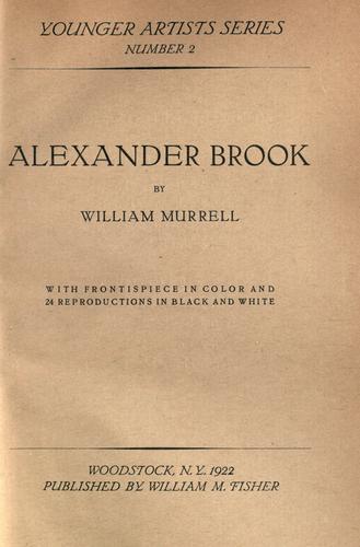 Alexander Brook