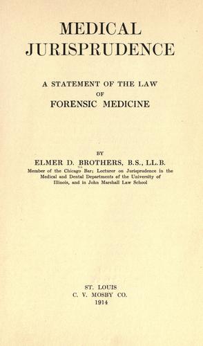 Medical jurisprudence