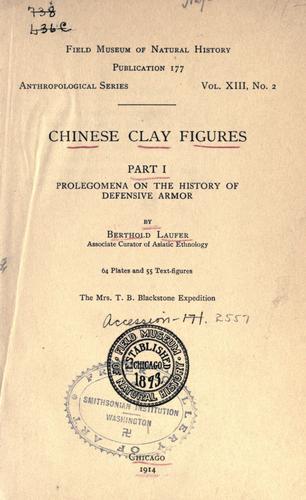 Chinese clay figures.