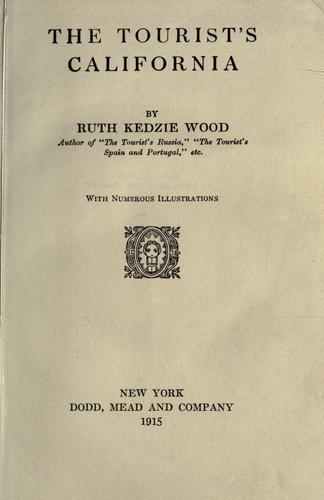 The tourist's California