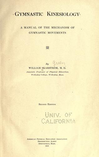 Gymnastics kinesiology