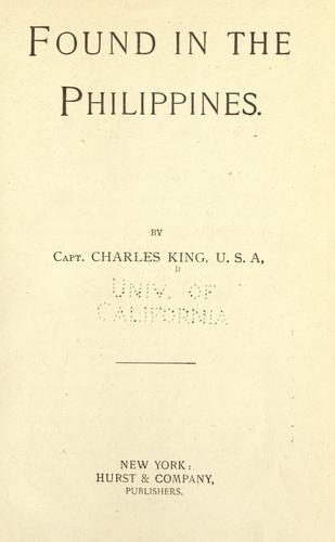 Found in the Philippines