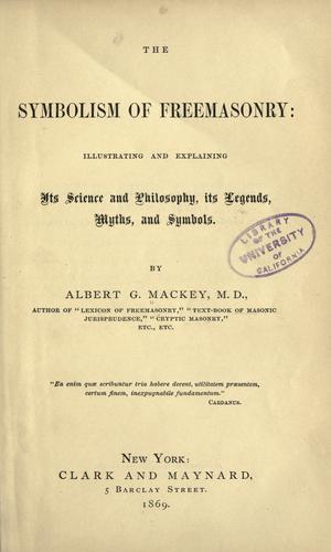 The symbolism of Freemasonry