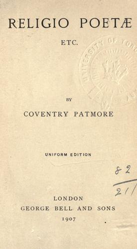 Religio poetae, etc.