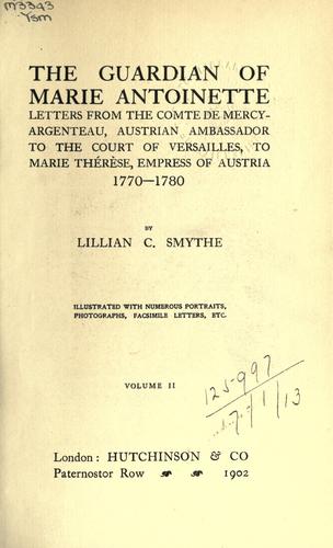 The Guardian of Marie Antoinette