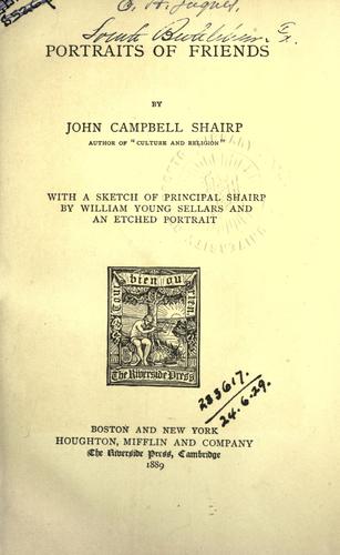 Portraits fo friends.