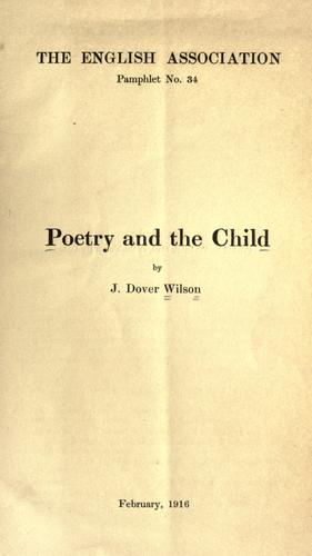 Poetry and the child