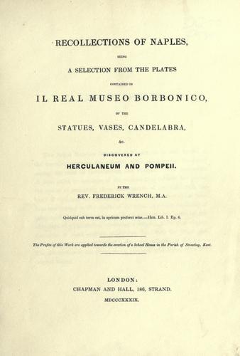 Recollections of Naples