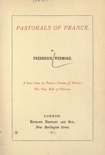 Pastorals of France