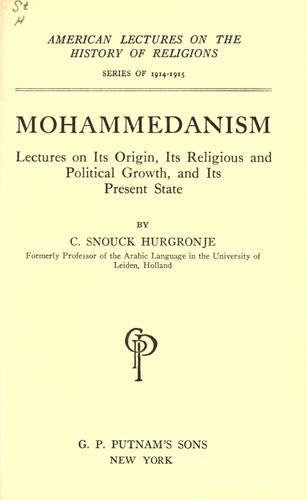 Mohammedanism