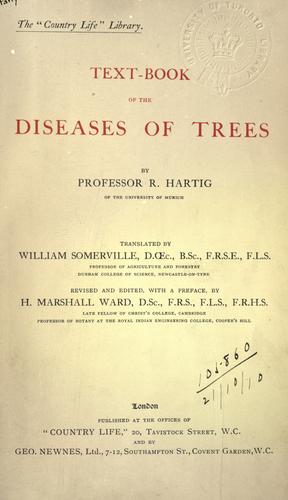 Text-book of the diseases of trees