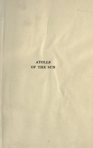 Atolls of the sun