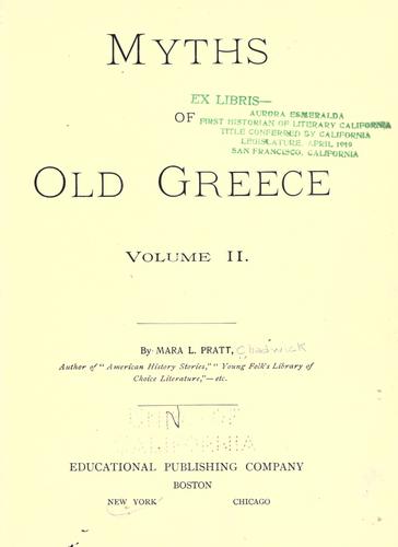 Myths of old Greece.