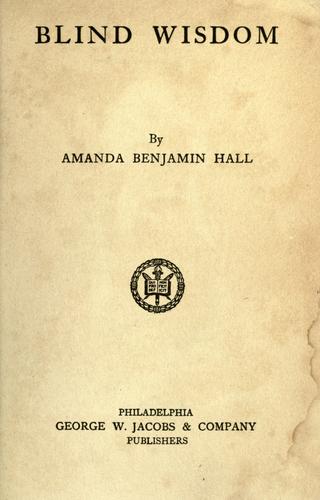 Blind wisdom