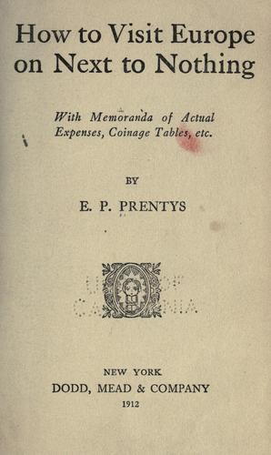 How to visit Europe on next to nothing