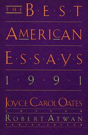 The Best American Essays 1991