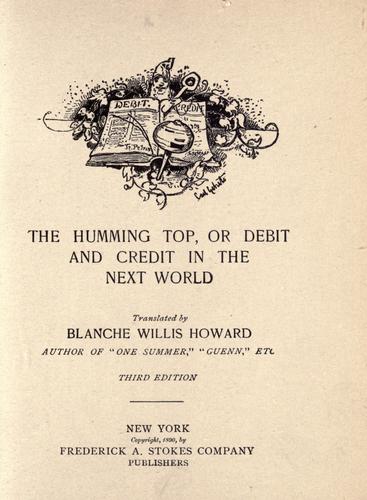 The humming top, or, Debit and credit in the next world