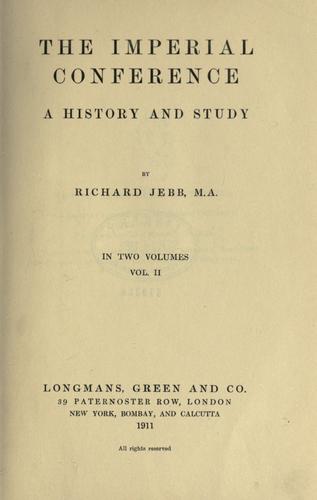 The Imperial Conference