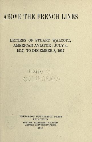 Above the French lines