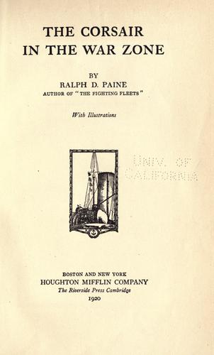 The Corsair in the war zone