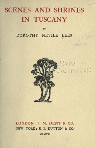 Scenes and shrines in Tuscany