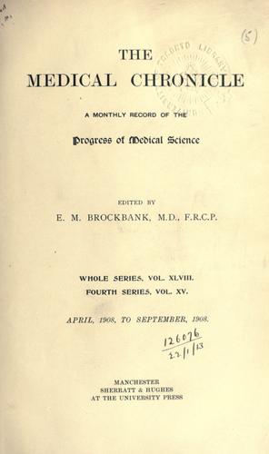 Medical Chronicle.